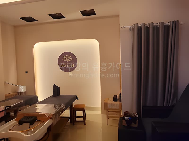 다낭 바나스파 샴푸 베드 관리실