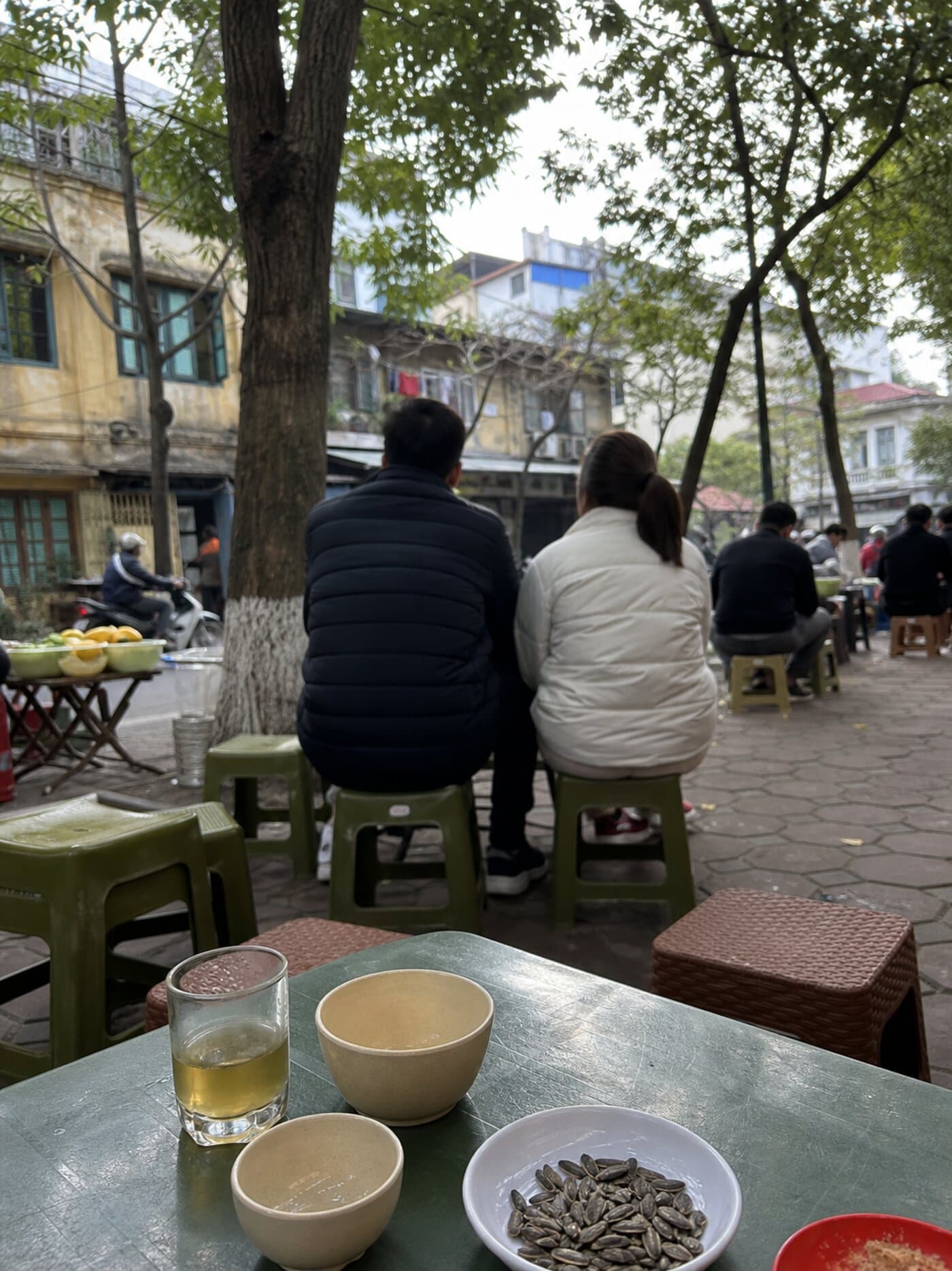 하노이 황제투어 하노이 카페 거리