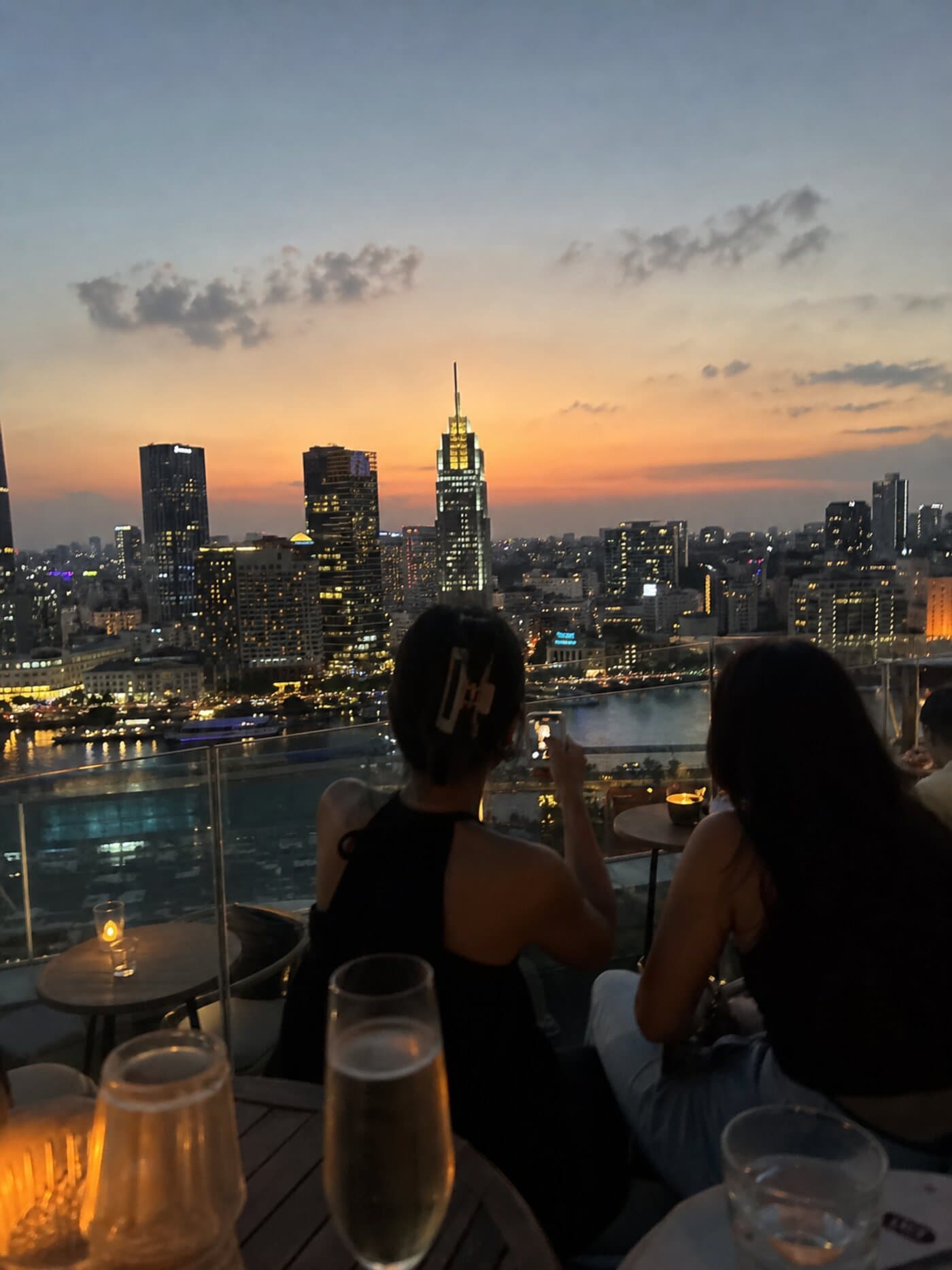 호치민 황제투어 루프탑 전망