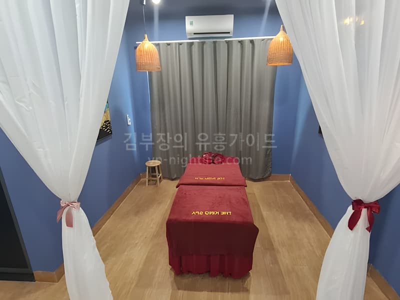 다낭 더킹스파 캐노피 마사지 룸